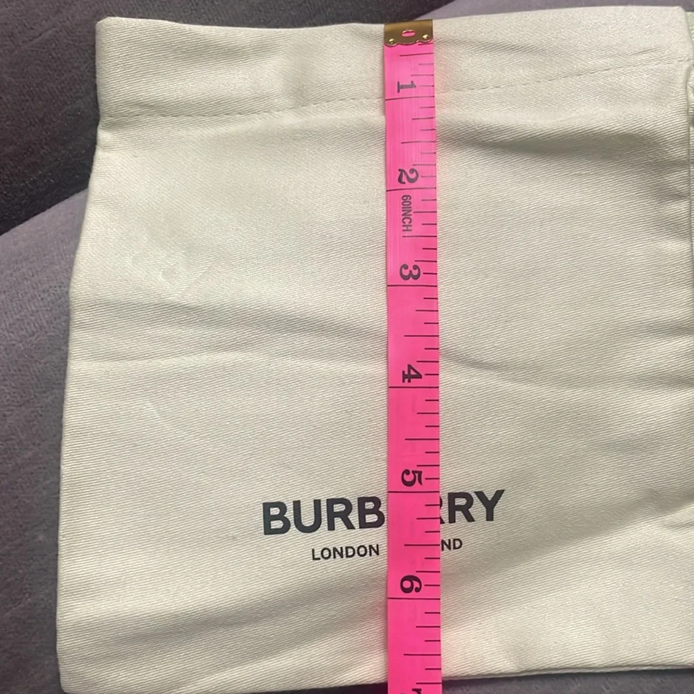 Burberry DUSTBAG for storage/organization of belts, card holders or gifts